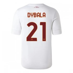 Jalkapallo Pelipaidat/Peliasut AS Roma Dybala 21 Vieraspelipaita 2022-23
